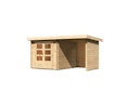 Vorschaubild Karibu Woodfeeling Gartenhaus Bastrup 4 naturbelassen - 28 mm