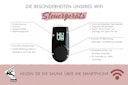 Vorschaubild Karibu 9 kW Bio-Kombiofen anthrazit inkl. Huum WLAN Steuergerät mit App-Steuerung