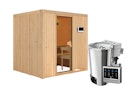 Vorschaubild Karibu Sauna Daria - 68 mm Systemsauna - 230 Volt Plug & Play