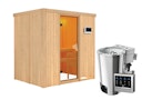 Vorschaubild Karibu Sauna Fanja - 68 mm Systemsauna - 230 Volt Plug & Play