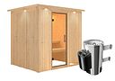 Vorschaubild Karibu Sauna Daria - 68 mm Systemsauna - 230 Volt Plug & Play