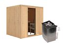 Vorschaubild Karibu Sauna Sodin mit Fronteinstieg 68 mm