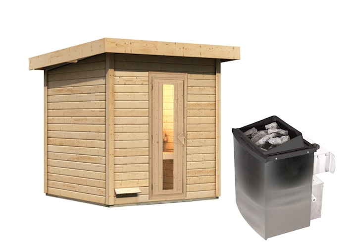 Karibu Gartensauna Saunahaus Hytti 2