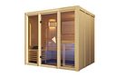 Vorschaubild Karibu Sauna Avari 4 Superior mit Fronteinstieg 68 mm