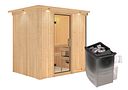 Vorschaubild Karibu Sauna Bodin mit Fronteinstieg 68 mm