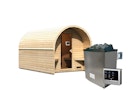 Vorschaubild Karibu Gartensauna/Saunafass Fasshaus 3 inkl. gratis Saunaofen im Wert von 599,99 €