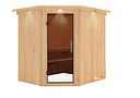 Vorschaubild Karibu Sauna Lilja - 68 mm Systemsauna - 230 Volt Plug & Play