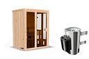Vorschaubild Karibu Sauna Irava 1 - 68 mm Systemsauna - 230 Volt Plug & Play