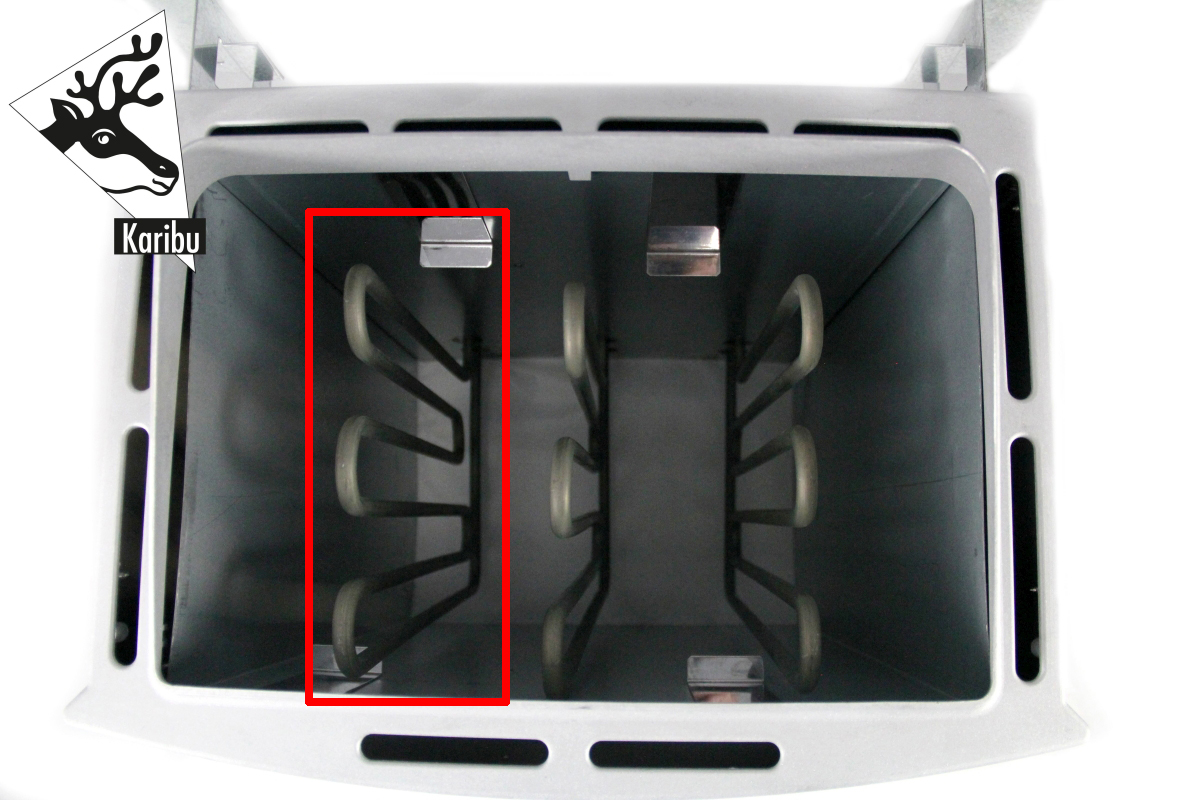 Karibu Ersatzheizstab Heizstab für 9 kW-Öfen