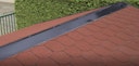 Vorschaubild Aluminium Firstabdeckung für Satteldächer anthrazit (1 Stück á 2 m)