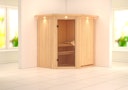 Karibu Sauna Tonja - 68 mm Systemsauna - 230 Volt Plug & Play