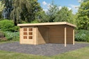 Vorschaubild Karibu Woodfeeling Gartenhaus Bastrup 4 naturbelassen - 28 mm