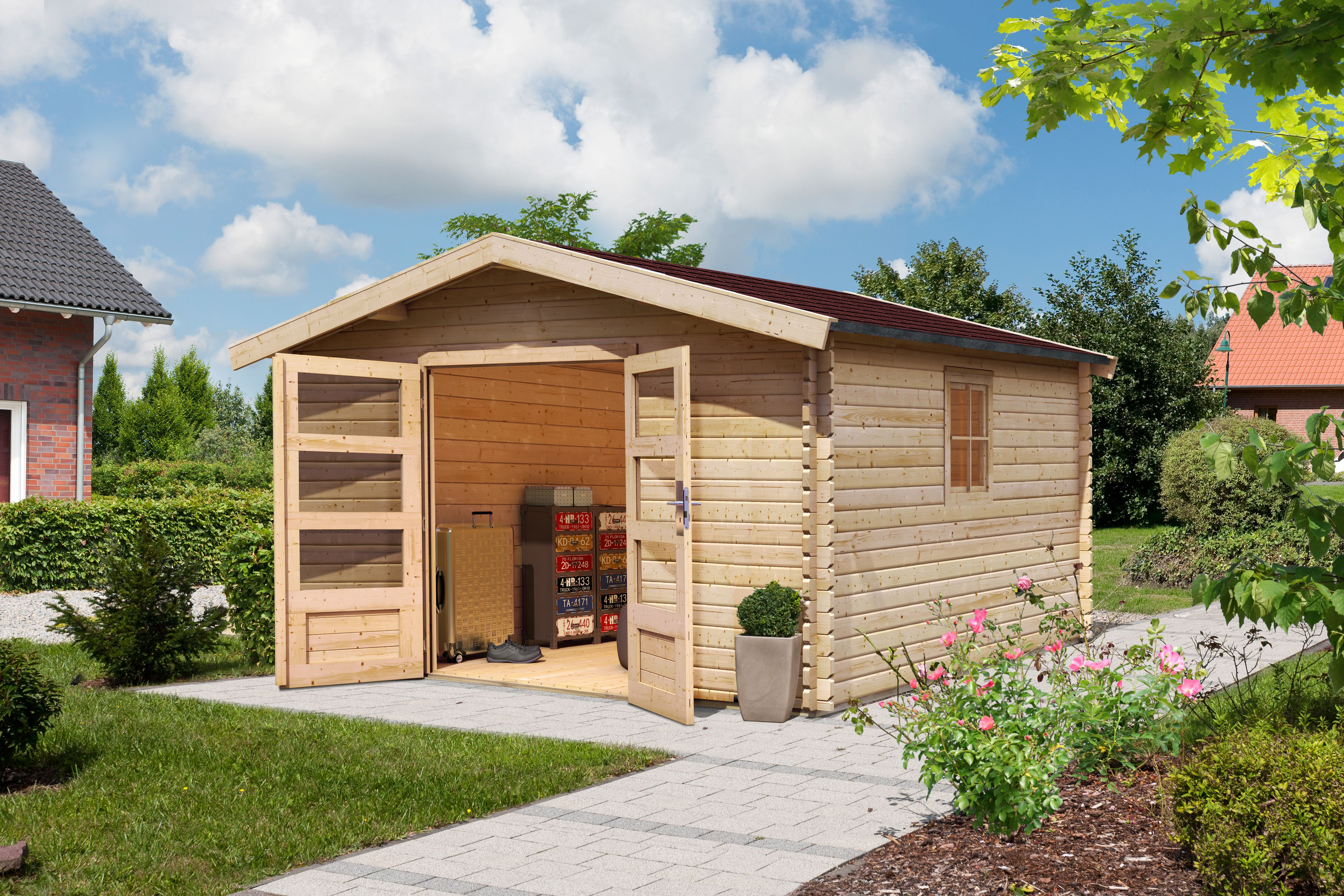 Karibu Woodfeeling Gartenhaus Meldorf 5 - 38 mm