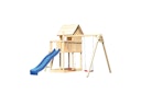 Vorschaubild Akubi Kinderspielturm Frieda mit Rutsche und Doppelschaukelanbau (Set B)