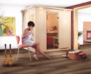 Karibu Sauna Fanja - 68 mm Systemsauna - 230 Volt Plug & Play