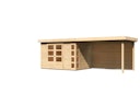 Vorschaubild Karibu Woodfeeling Gartenhaus Kerko 3/4/5 mit 280 cm Schleppdach inkl. Rückwand - 19 mm