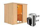 Vorschaubild Karibu Sauna Fanja - 68 mm Systemsauna - 230 Volt Plug & Play