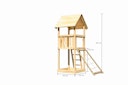 Vorschaubild Akubi Kinderspielturm Lotti inkl. Netzrampe