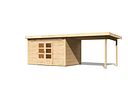 Vorschaubild Karibu Woodfeeling Gartenhaus Kandern 6/7 mit 300 cm Schleppdach