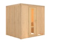 Vorschaubild Karibu Sauna Daria - 68 mm Systemsauna - 230 Volt Plug & Play