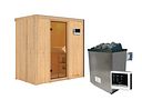 Vorschaubild Karibu Sauna Variado mit Fronteinstieg 68 mm inkl. gratis Zubehörpaket im Wert von 126,96€