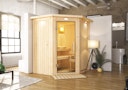 Karibu Sauna Tonja - 68 mm Systemsauna - 230 Volt Plug & Play