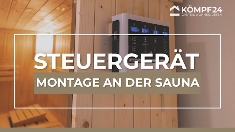 Karibu 9 kW Saunaofen finnisch anthrazit inkl. Steuergerät EASY weiß - Sparset Karibu 9 kW Saunaofen finnisch anthrazit inkl. Steuergerät EASY weiß - Sparset