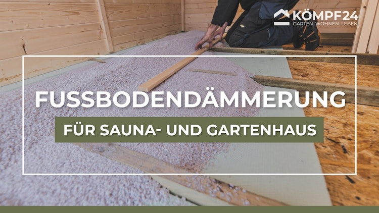 Fußboden Dämmungspaket für Gartenhäuser/Saunahäuser von 50-60 m² Innenfläche Fußboden Dämmungspaket für Gartenhäuser/Saunahäuser von 50-60 m² Innenfläche