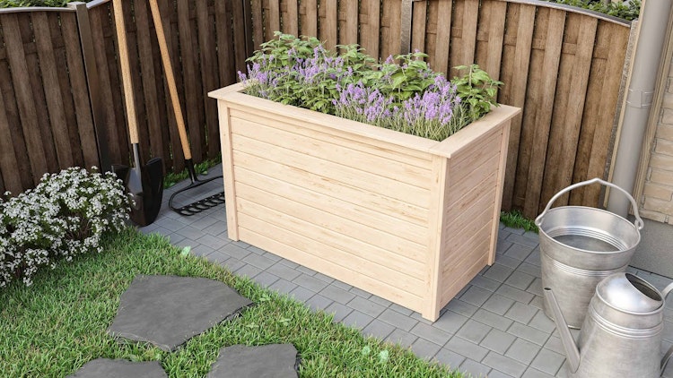 Karibu Hochbeet 1 - 1490 l Fassungsvermögen 28 mm Wandstärke Karibu Hochbeet 1 - 1490 l Fassungsvermögen 28 mm Wandstärke