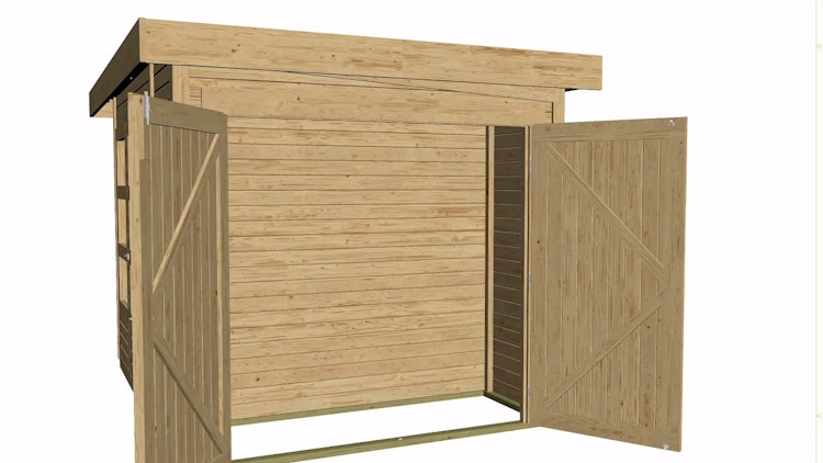 Karibu Woodfeeling Gartenhaus Retola 2/3/4/5/6 inkl. Anbauschrank - 19 mm Karibu Woodfeeling Gartenhaus Retola 2/3/4/5/6 inkl. Anbauschrank - 19 mm