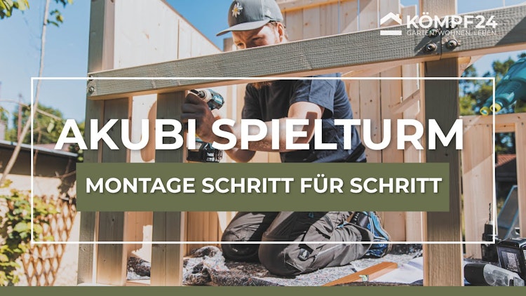 Akubi Kinderspielturm Ritterburg Löwenherz inkl. Wellenrutsche, Doppelschaukelanbau und Kletterwand Akubi Kinderspielturm Ritterburg Löwenherz inkl. Wellenrutsche, Doppelschaukelanbau und Kletterwand